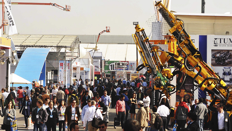 I macchinari Quangong partecipano alla fiera internazionale mineraria cilena