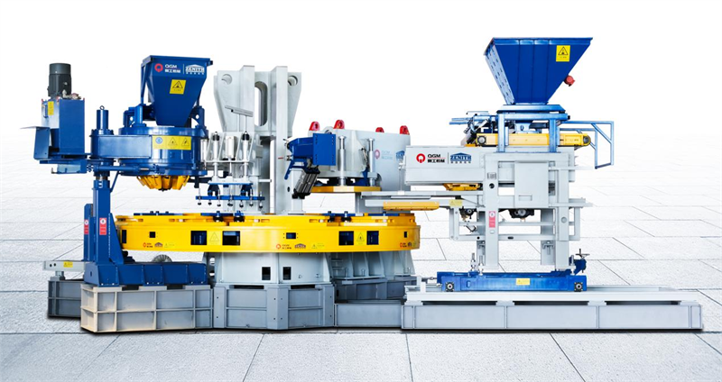 Quangong Machinery Co., Ltd Linea di produzione completamente automatica di mattoni in finta pietra HP-1200T: leader nell'innovazione tecnologica del settore e creazione di un nuovo punto di riferimento per una produzione efficiente, intelligente ed ecologica