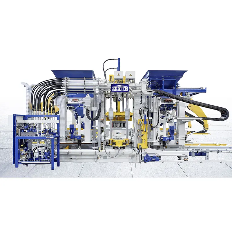 Macchina automatica per la produzione di blocchi di cemento