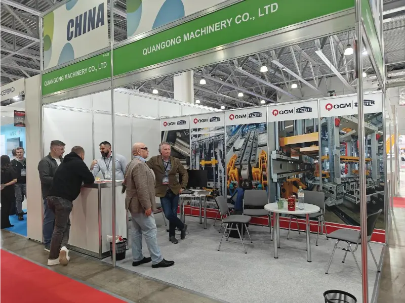 Concentrarsi sul mercato eurasiatico delle infrastrutture: Quangong Machinery Co., Ltd. espone alla CTT EXPO russa