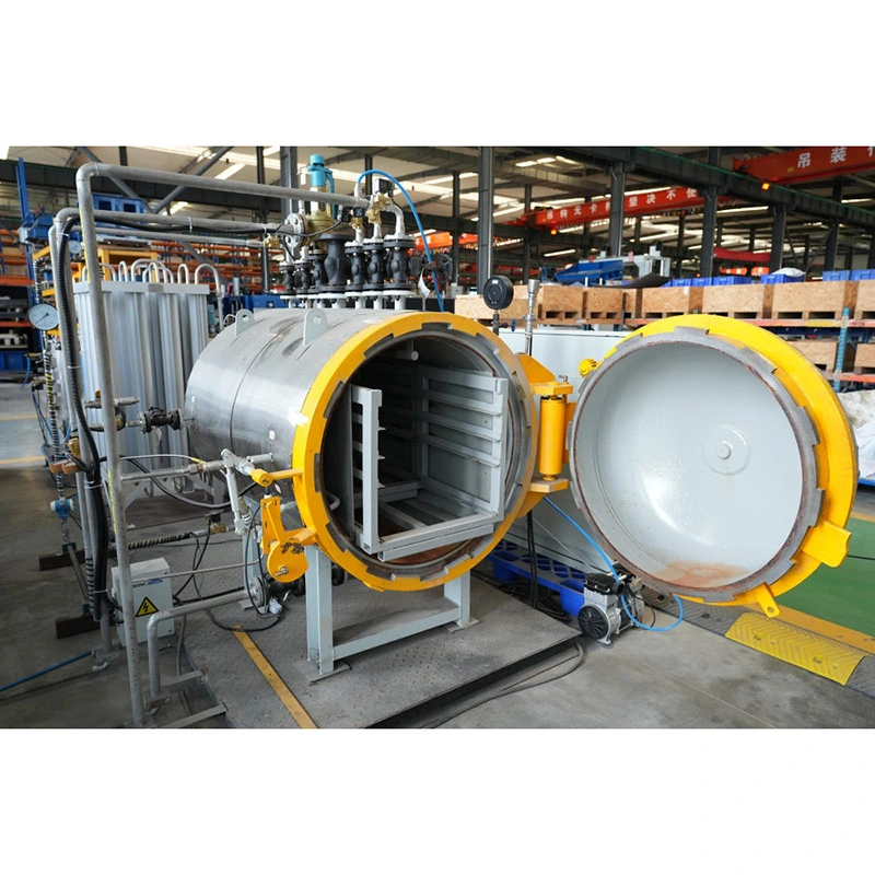Forno di stagionatura sperimentale per la produzione di prova di mattoni in calcestruzzo